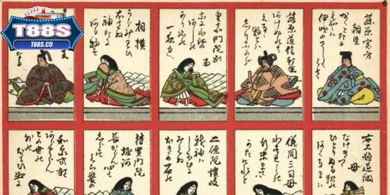 Lá bài Hanafuda được phân biệt bằng hình ảnh những đóa hoa đặc trưng